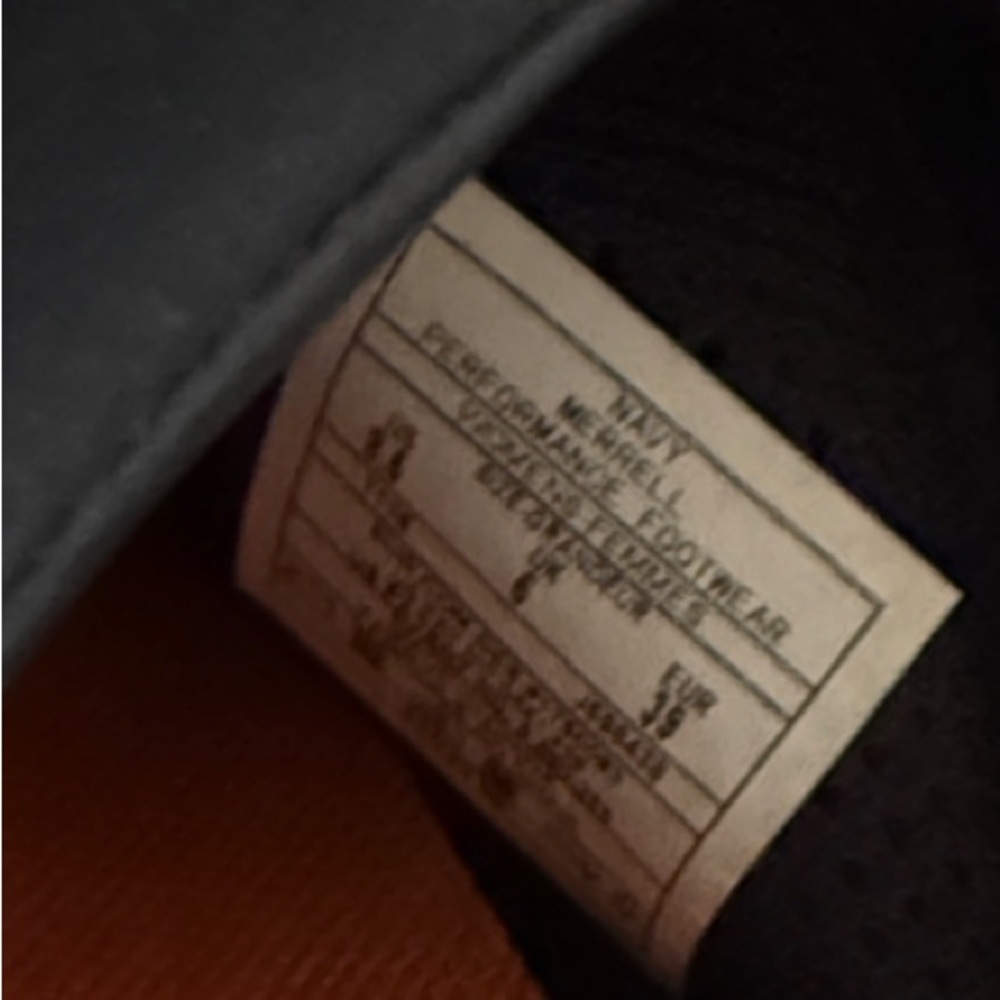 Merrell Women's Navy Mesh Slip-On Clogs - Picture 7 of 7